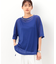 【洗える】トリコットシフォン クルーネックＴシャツ