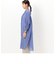 【洗える】リネンルポワン染シャンブレー ロングシャツ