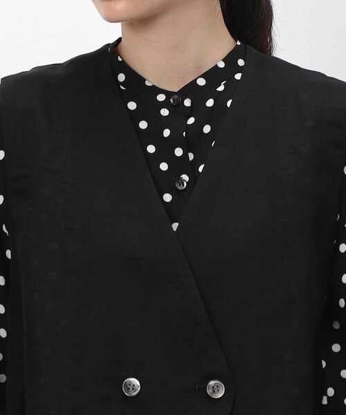 サイズ 〕 紙ツイル ジレ｜ギャバジンK．Tの通販｜&mall（アンド