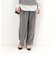 【セットアップ対応】パウダーツイルストレッチ ワイドパンツ