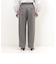 【セットアップ対応】パウダーツイルストレッチ ワイドパンツ