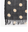 ウールストール 千鳥＆ドットプリントストール