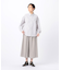 ストライプブロード お袖たっぷりストライプブラウス