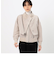 【レイヤード】シャンブレータフタ ブルゾン