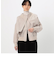【レイヤード】シャンブレータフタ ブルゾン