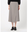 風通ジャカード 巻き風スカート