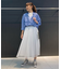T／Cレース プリーツスカート