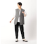 【2WAY】タイプライター 2WAYワイドパンツ