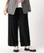 〔 +サイズ 〕 【2WAY】タイプライター 2WAYワイドパンツ