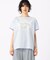 プレーティング天竺 ロゴプリントTシャツ
