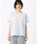 プレーティング天竺 ロゴプリントTシャツ
