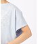プレーティング天竺 ロゴプリントTシャツ