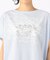 プレーティング天竺 ロゴプリントTシャツ