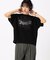プレーティング天竺 ロゴプリントTシャツ