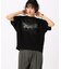 プレーティング天竺 ロゴプリントTシャツ