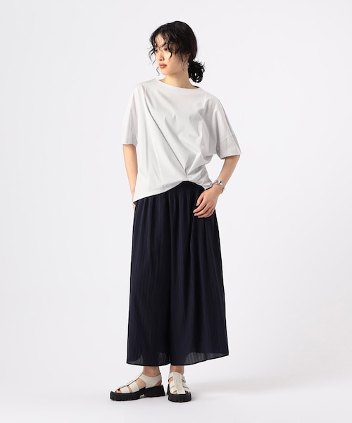 サイズ 〕 プレーティング天竺 ワンタックプルオーバー｜ギャバジンK