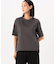 60／- プレーティング天竺 キレイめTシャツ