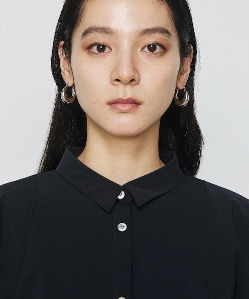 ストレッチタフタ シャツブルゾン｜ギャバジンK．Tの通販｜&mall