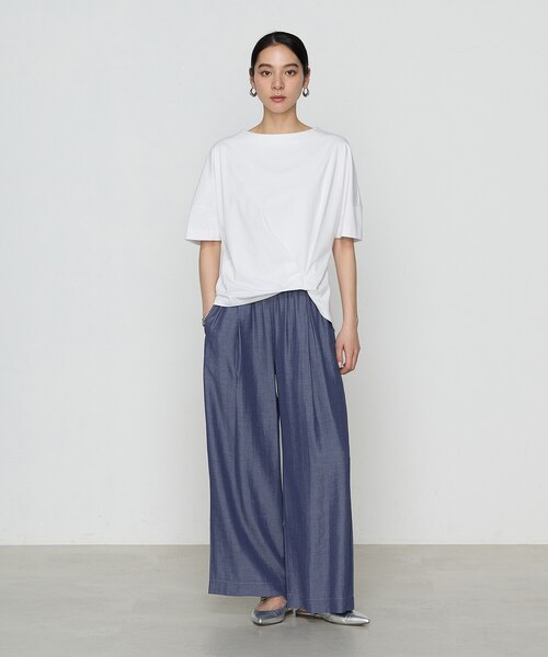 Gabardine K.T+ プレーティング天竺 ワンタックプルオーバー プレーティング天竺 ワンタックプルオーバー（72-21EG15-204