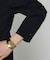 ストレッチタフタ シャツドレス