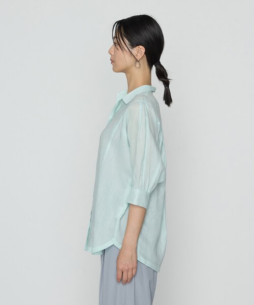 ラミーシャンブレー シアーシャツ｜ギャバジンK．Tの通販｜&mall