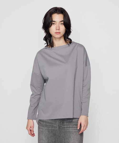 ギャバジン K．T（Gabardine K．T）/〔 +サイズ 〕 80ポンチ ゆったりプルオーバー 80ポンチ ゆったりプルオーバー｜ギャバジンK．Tの通販｜&mall