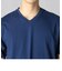 VネックTシャツ「Triporous FIBER」