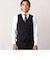 【CERRUTI】   ウールギャバジン　セットアップベスト