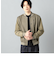 異素材コンビ ジャージーブルゾン
