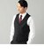 ウールトロピカル プレーンカラー ベスト