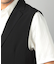 ナイロントリコット ロング ジレ【セットアップ可能】