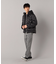 シームレスダウン フーディーブルゾン