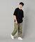 シルケットスムース ラインTシャツ