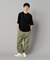 シルケットスムース ラインTシャツ