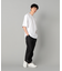 シルケットスムース ラインTシャツ