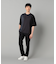 石川織りCOOL MOTIONコットンドビーストレッチ スリムパンツ