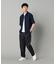 岡山織り超長綿高密度デニム インタックパンツ