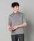 AEGEAN ORGANICシルケットカノコ カッタウェイポロシャツ