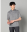 AEGEAN ORGANICシルケットカノコ カッタウェイポロシャツ