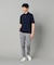 AEGEAN ORGANICシルケットカノコ カッタウェイポロシャツ