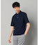 AEGEAN ORGANICシルケットカノコ カッタウェイポロシャツ