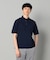 AEGEAN ORGANICシルケットカノコ カッタウェイポロシャツ