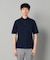 AEGEAN ORGANICシルケットカノコ カッタウェイポロシャツ