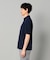 AEGEAN ORGANICシルケットカノコ カッタウェイポロシャツ