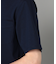 AEGEAN ORGANICシルケットカノコ カッタウェイポロシャツ