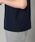AEGEAN ORGANICシルケットカノコ カッタウェイポロシャツ