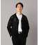 メッシュ編み ニットシャツ