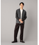 ソロテックス レーヨンフィラメント ワンタックテーパードパンツ