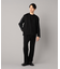 ソロテックス レーヨンフィラメント ワンタックテーパードパンツ