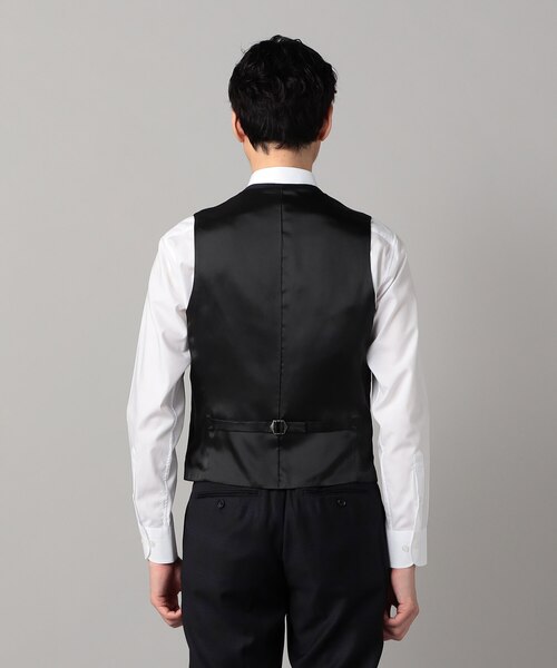 セットアップ対応】尾州産 IL PRINCIPE タータンチェック ベスト